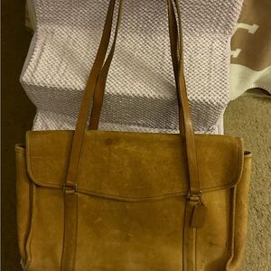 Vintage Coach Leather Bag